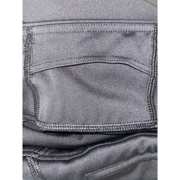 Athleta Spectrum Sonar 7/8 Leggings Black Size Small Compression Reflective - Picture 6 of 6